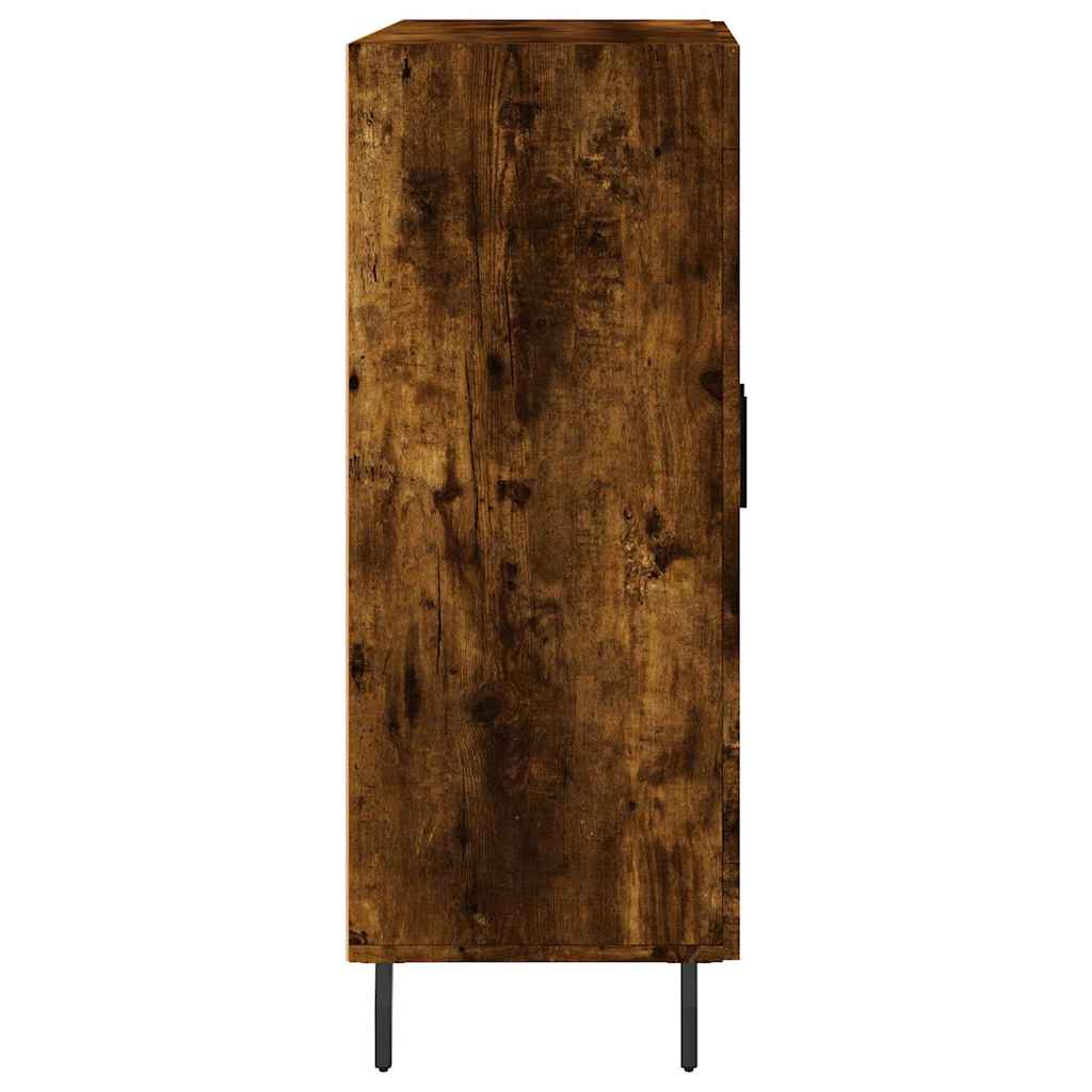 Sideboard Smoked Oak 69,5x34x90 cm Engineered Wood