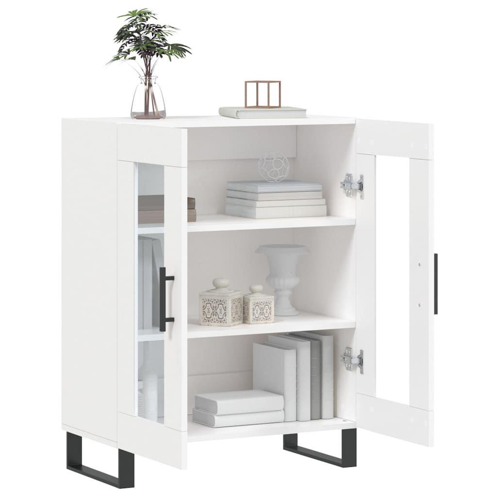 Sideboard White 69,5x34x90 cm Engineered Wood