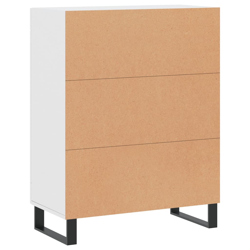Sideboard White 69,5x34x90 cm Engineered Wood