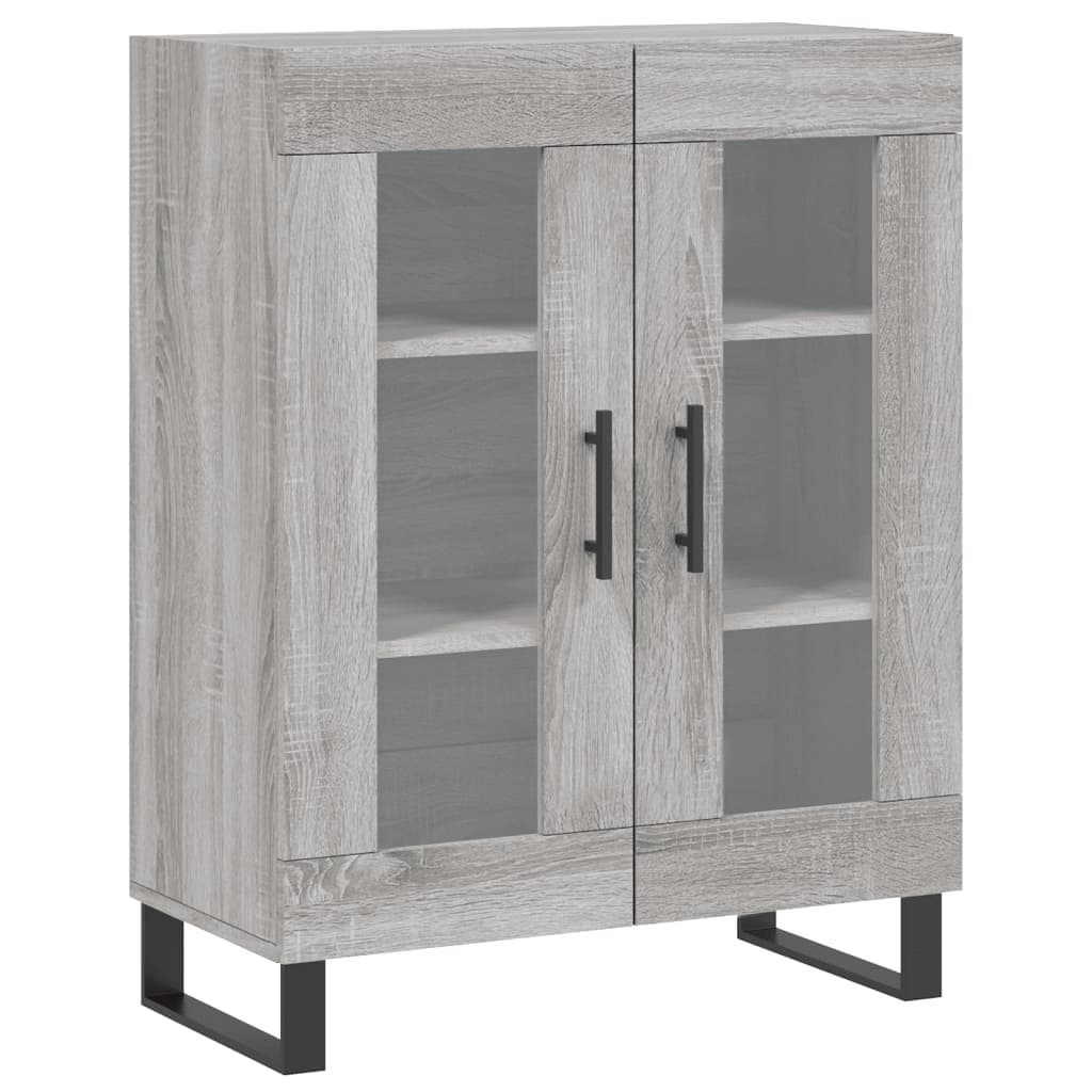 Sideboard Grey Sonoma 69,5x34x90 cm Engineered Wood
