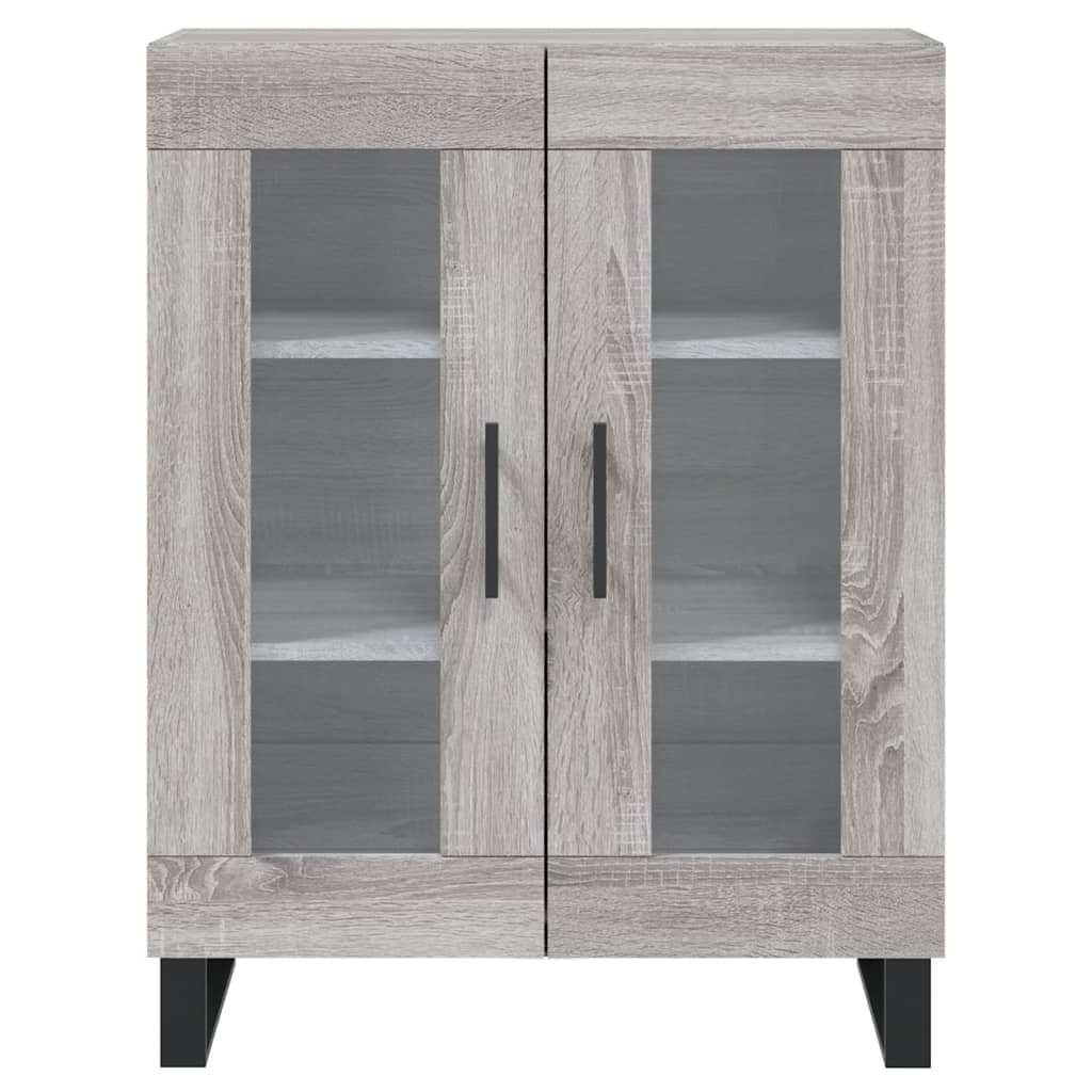 Sideboard Grey Sonoma 69,5x34x90 cm Engineered Wood