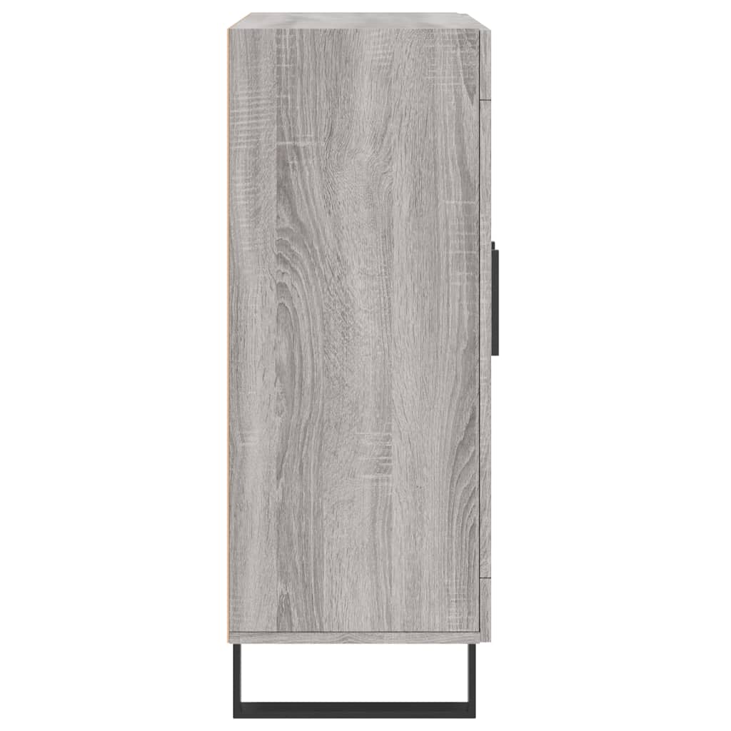 Sideboard Grey Sonoma 69,5x34x90 cm Engineered Wood