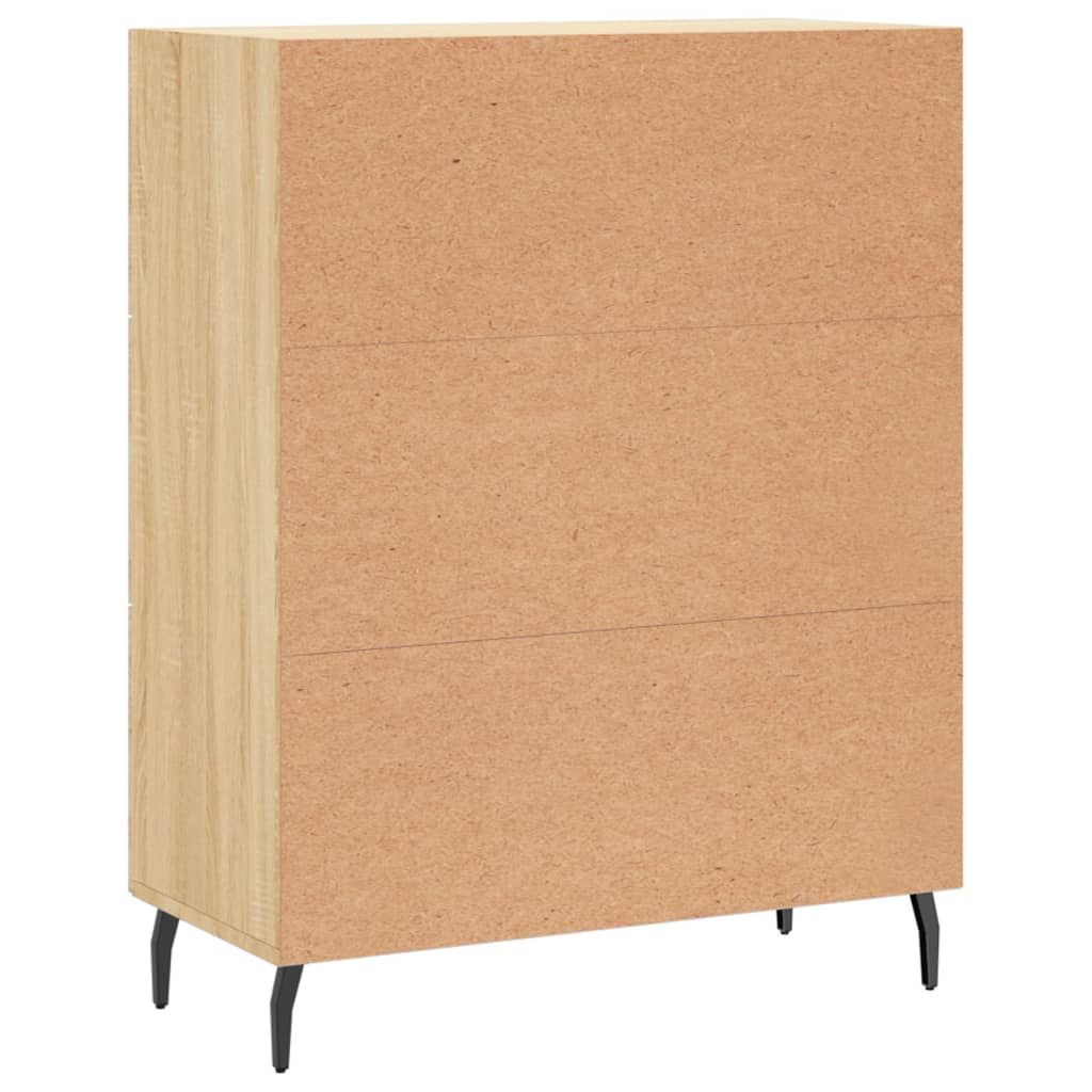 Sideboard Sonoma Oak 69.5x34x90 cm Engineered Wood