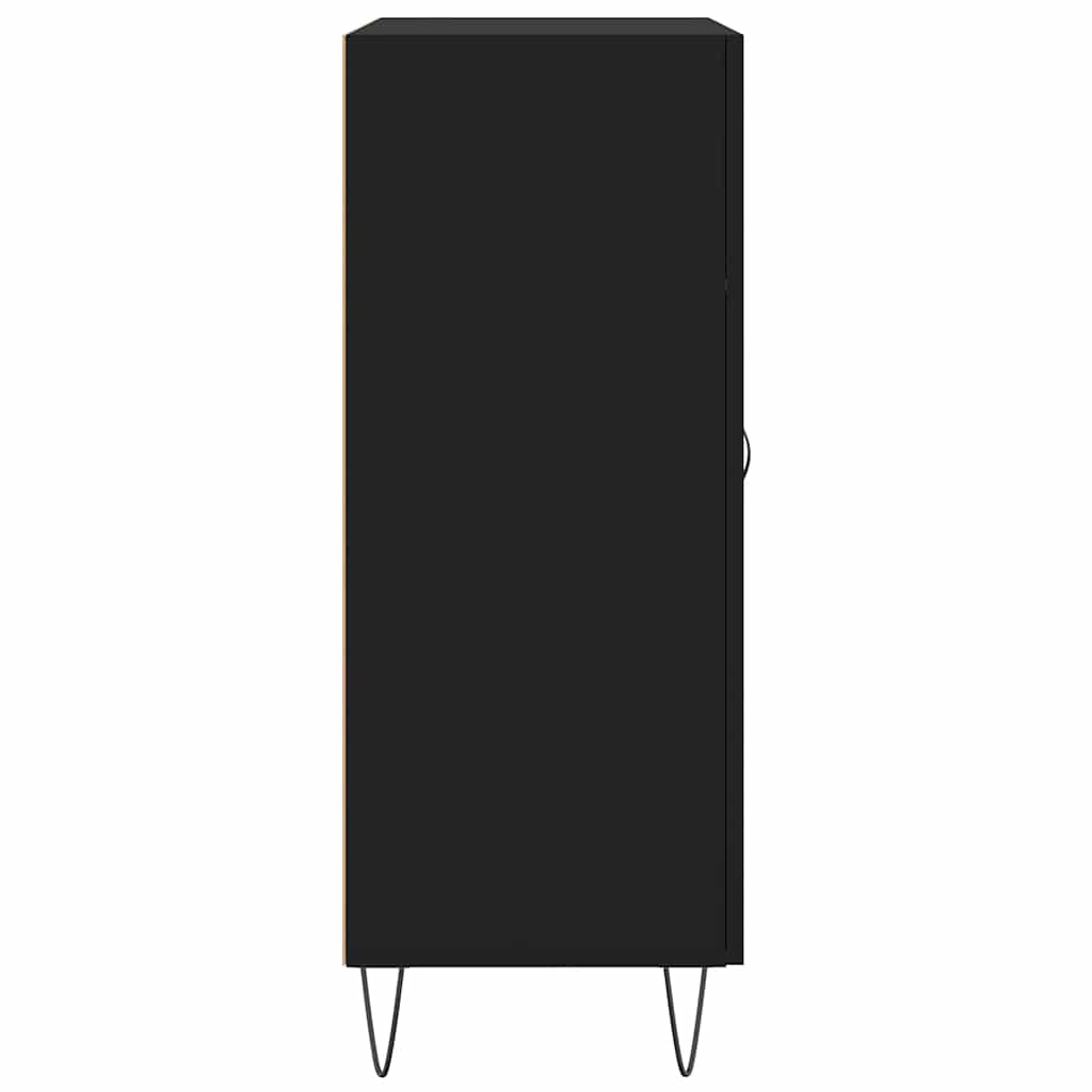 Sideboard Black 69.5x34x90 cm Engineered Wood