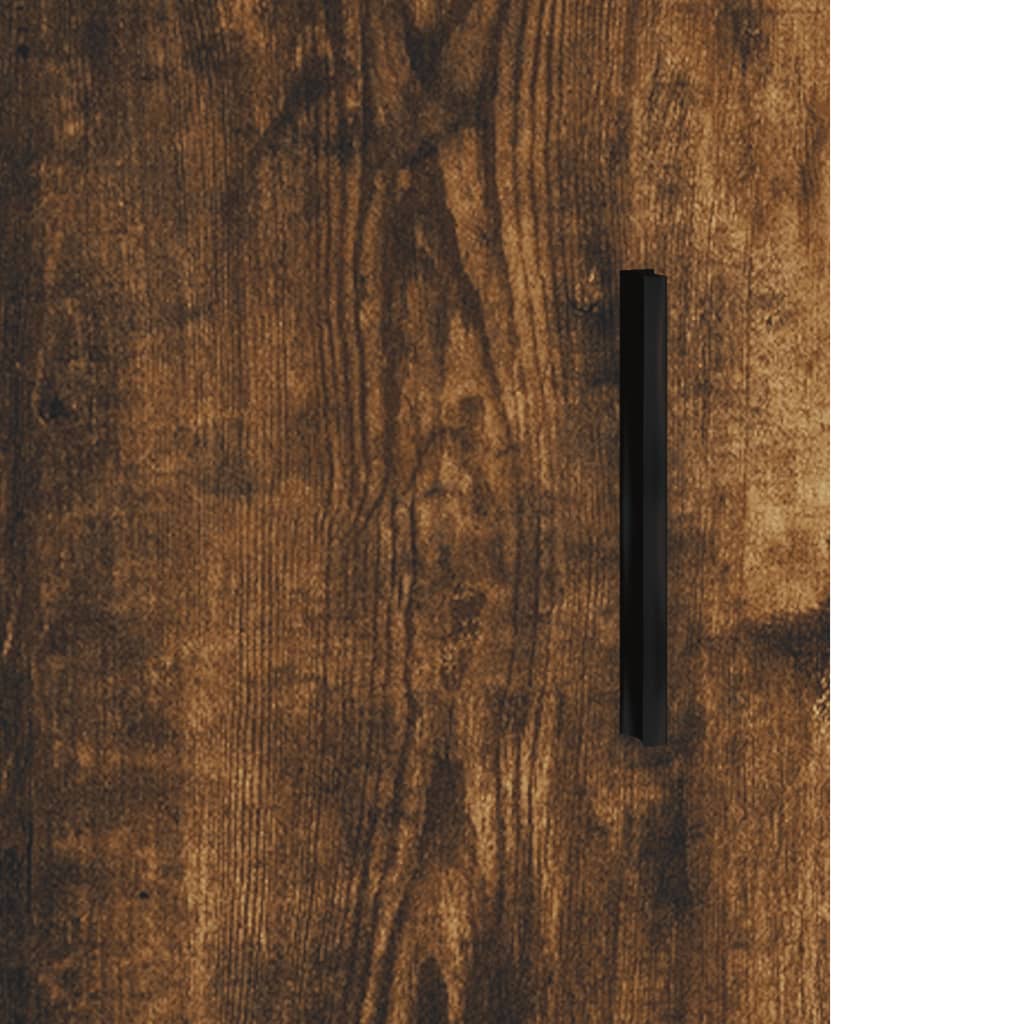 Sideboard Smoked Oak 69,5x34x90 cm Engineered Wood