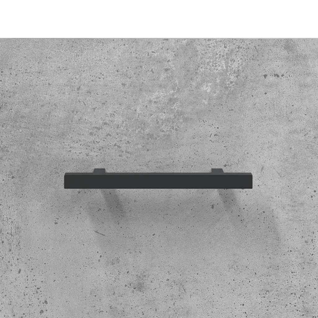 Sideboard Concrete Grey 69.5x34x90 cm Engineered Wood