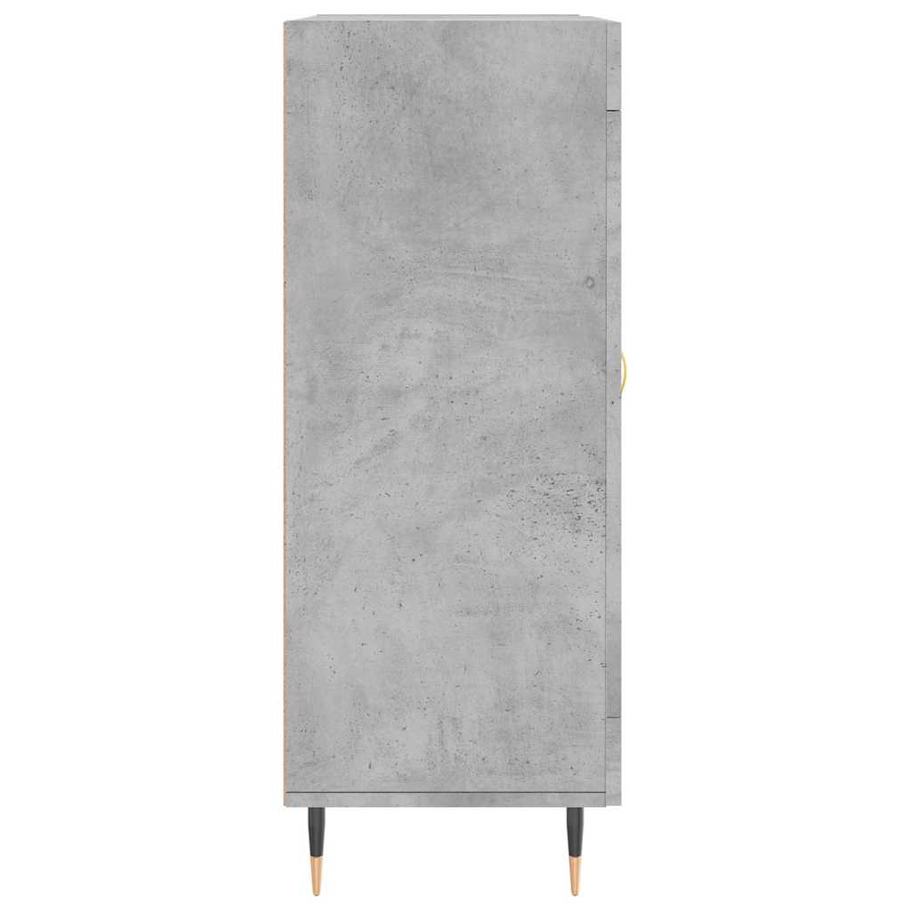 Sideboard Concrete Grey 69,5x34x90 cm Engineered Wood