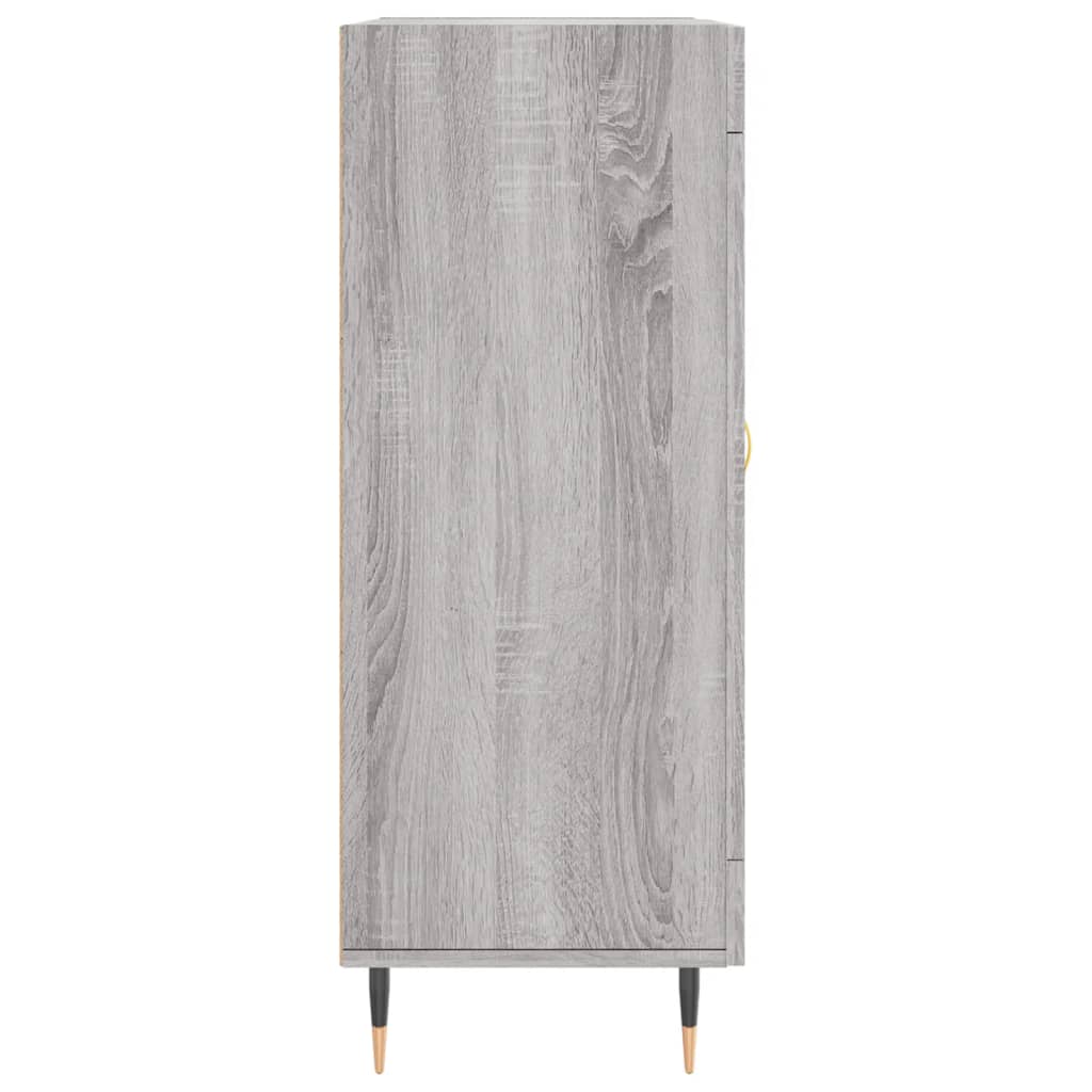 Sideboard Grey Sonoma 69,5x34x90 cm Engineered Wood