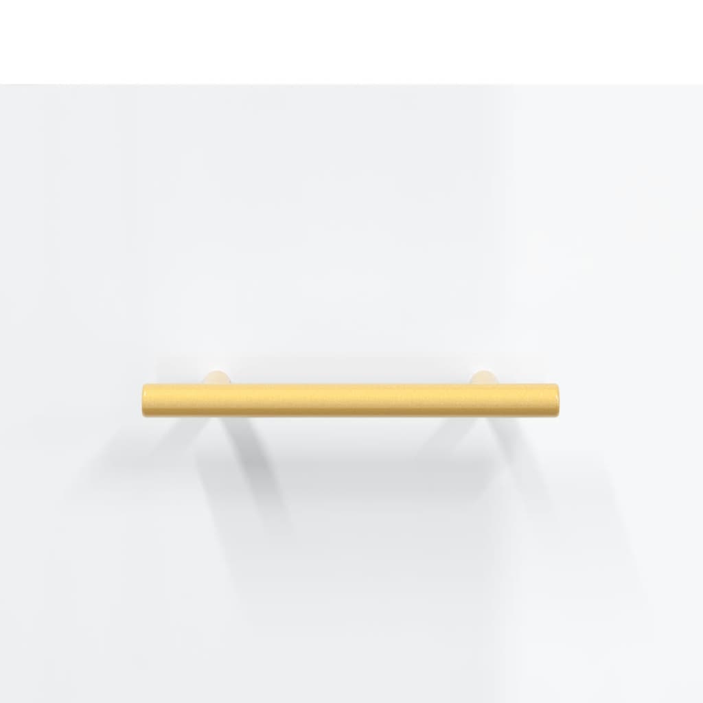 Sideboard High Gloss White 69,5x34x90 cm Engineered Wood