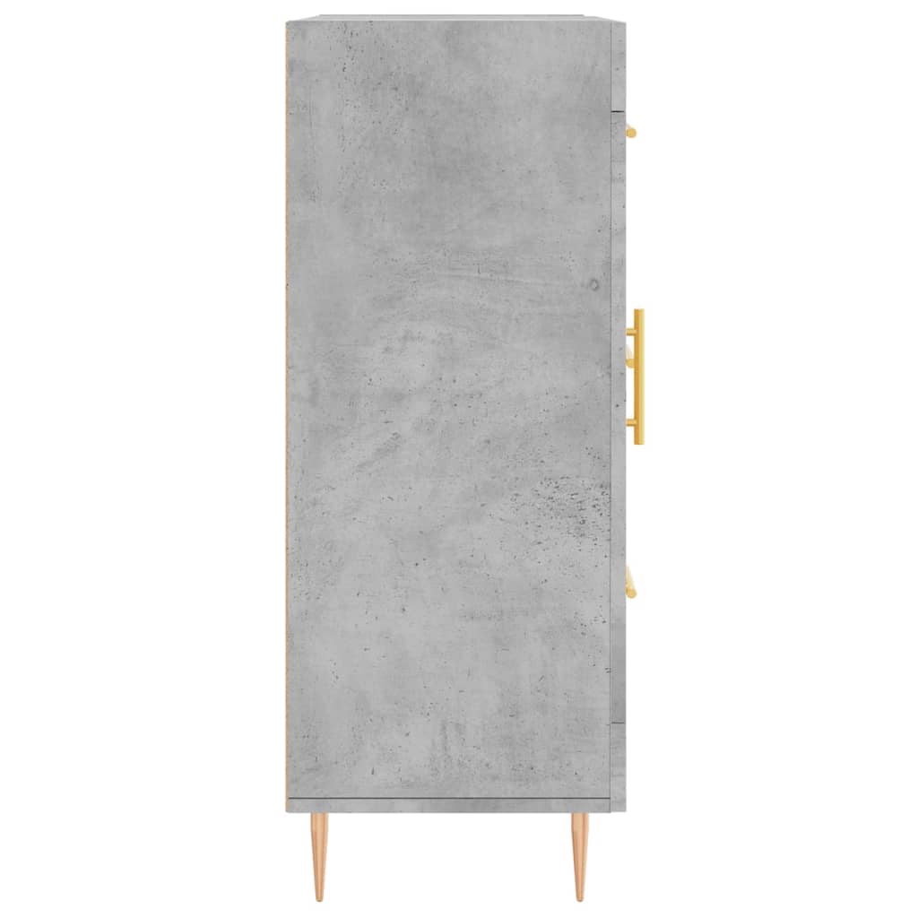 Sideboard Concrete Grey 69,5x34x90 cm Engineered Wood