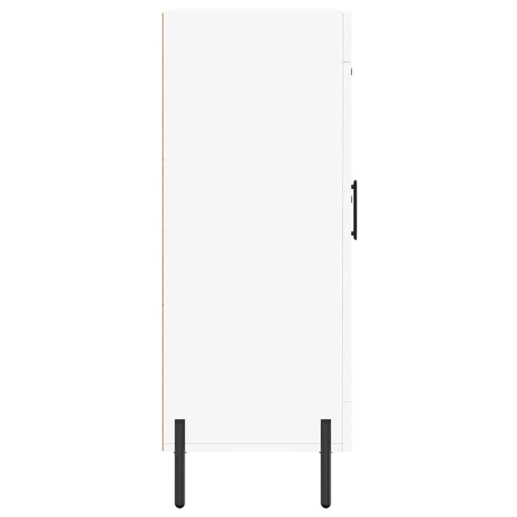 Sideboard White 69,5x34x90 cm Engineered Wood
