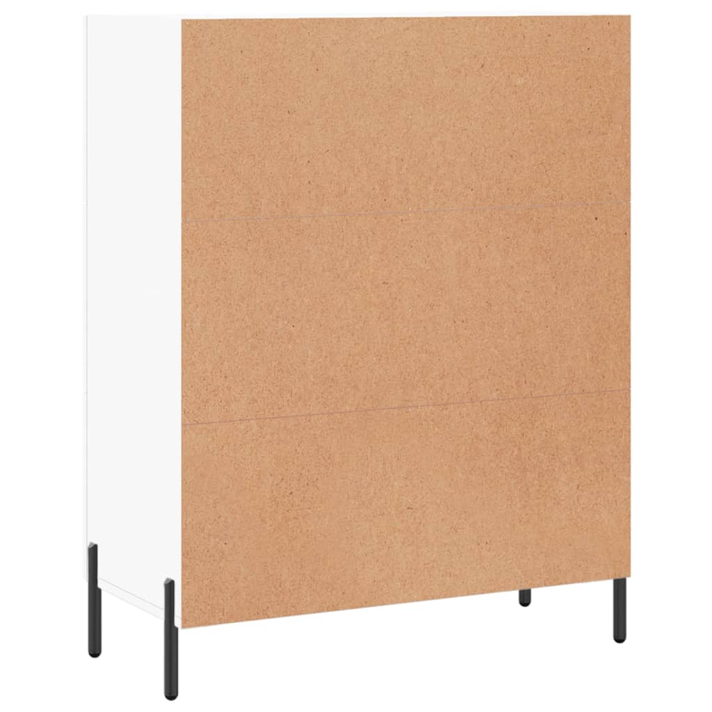 Sideboard White 69,5x34x90 cm Engineered Wood
