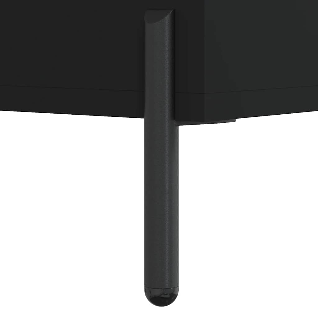 Sideboard Black 69,5x34x90 cm Engineered Wood