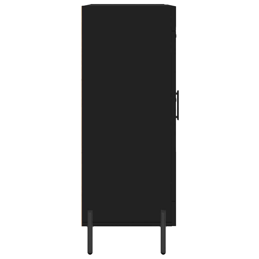 Sideboard Black 69,5x34x90 cm Engineered Wood