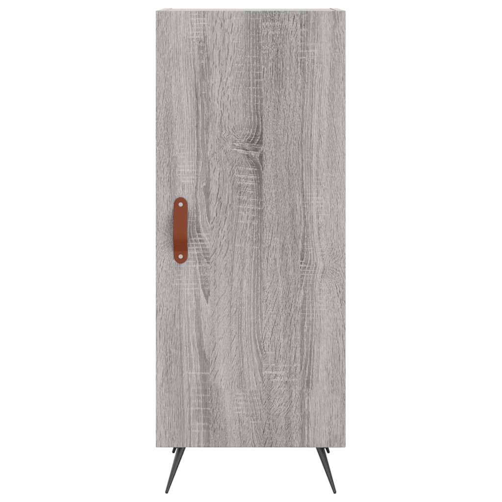 vidaXL Sideboard Grey Sonoma 34.5x34x90 cm Engineered Wood