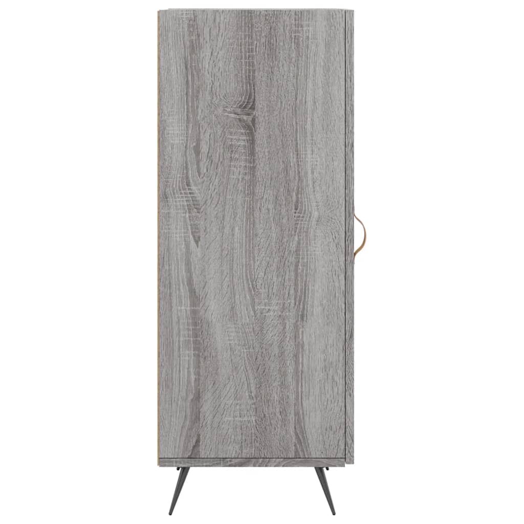 vidaXL Sideboard Grey Sonoma 34.5x34x90 cm Engineered Wood