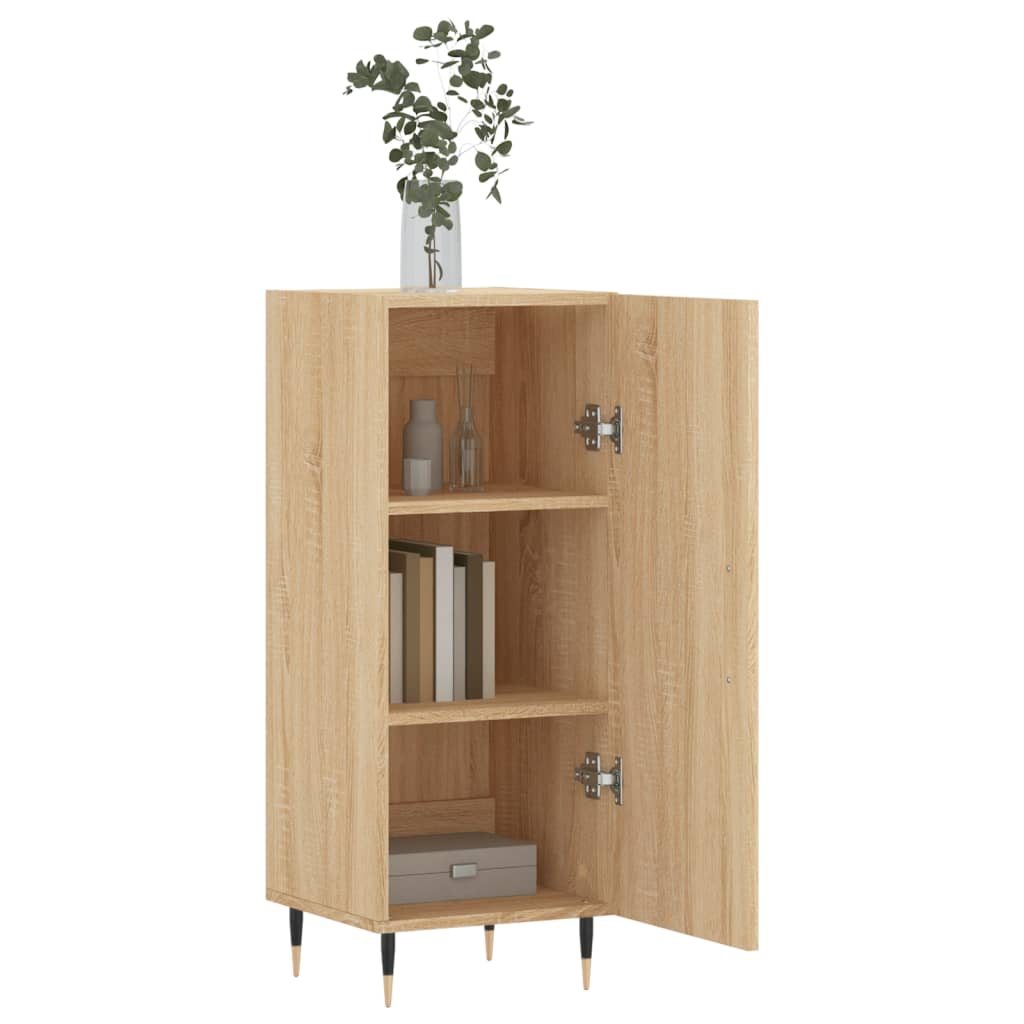 Sideboard Sonoma Oak 34.5x34x90 cm Engineered Wood