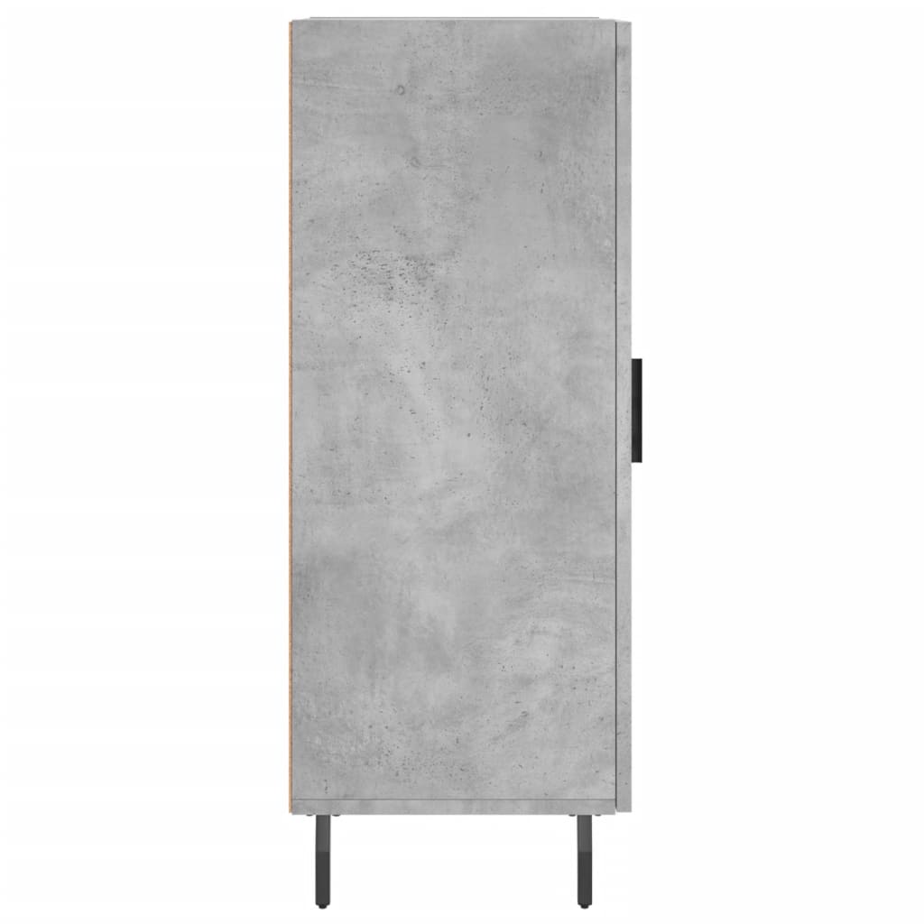 vidaXL Sideboard Concrete Grey 34.5x34x90 cm Engineered Wood