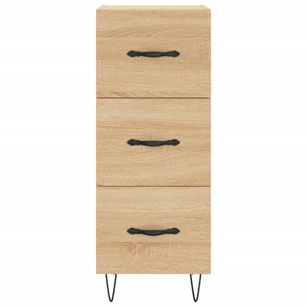Sideboard Sonoma Oak 34,5x34x90 cm Engineered Wood
