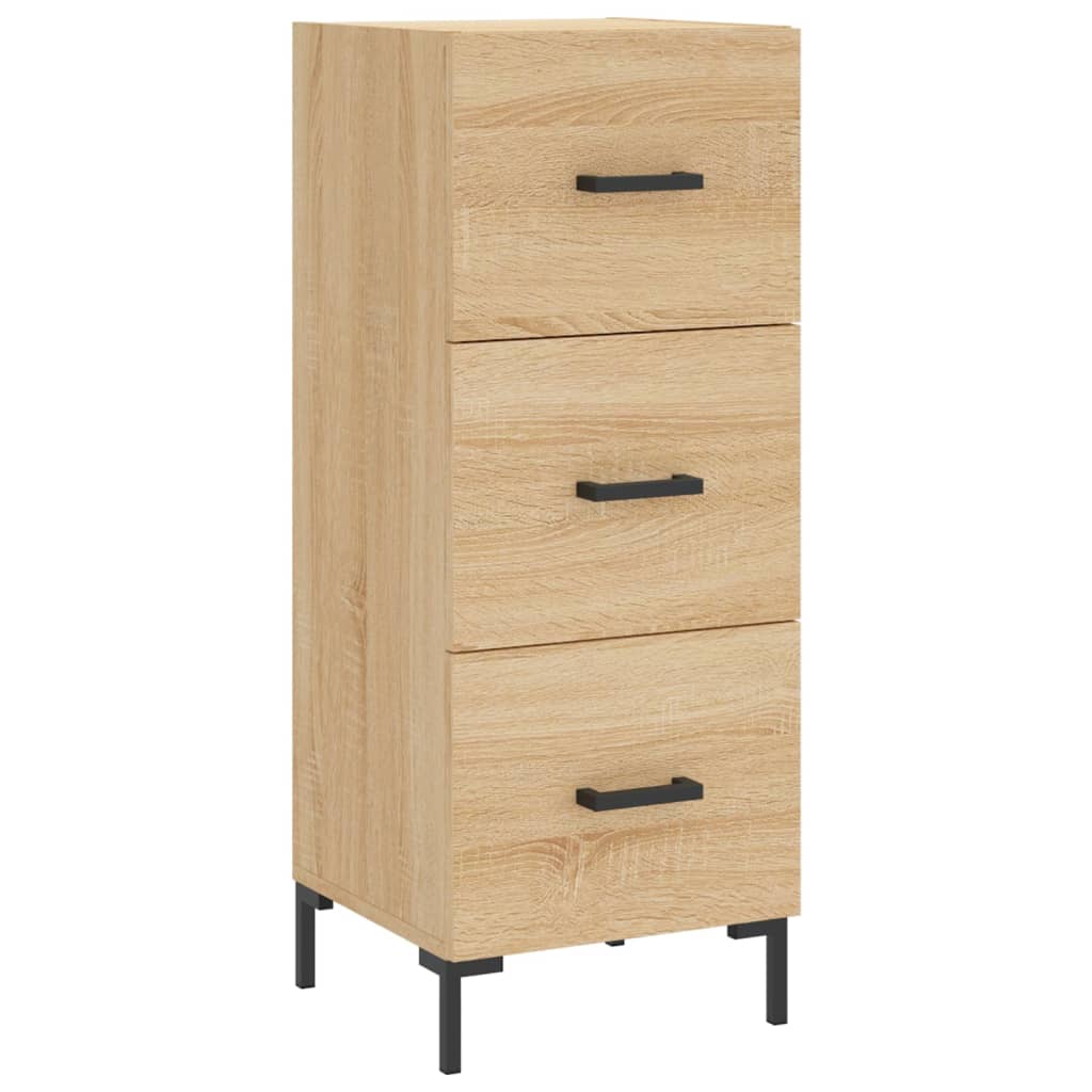 Sideboard Sonoma Oak 34,5x34x90 cm Engineered Wood