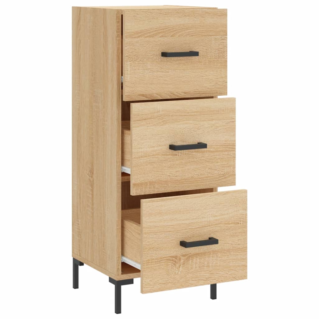 Sideboard Sonoma Oak 34,5x34x90 cm Engineered Wood