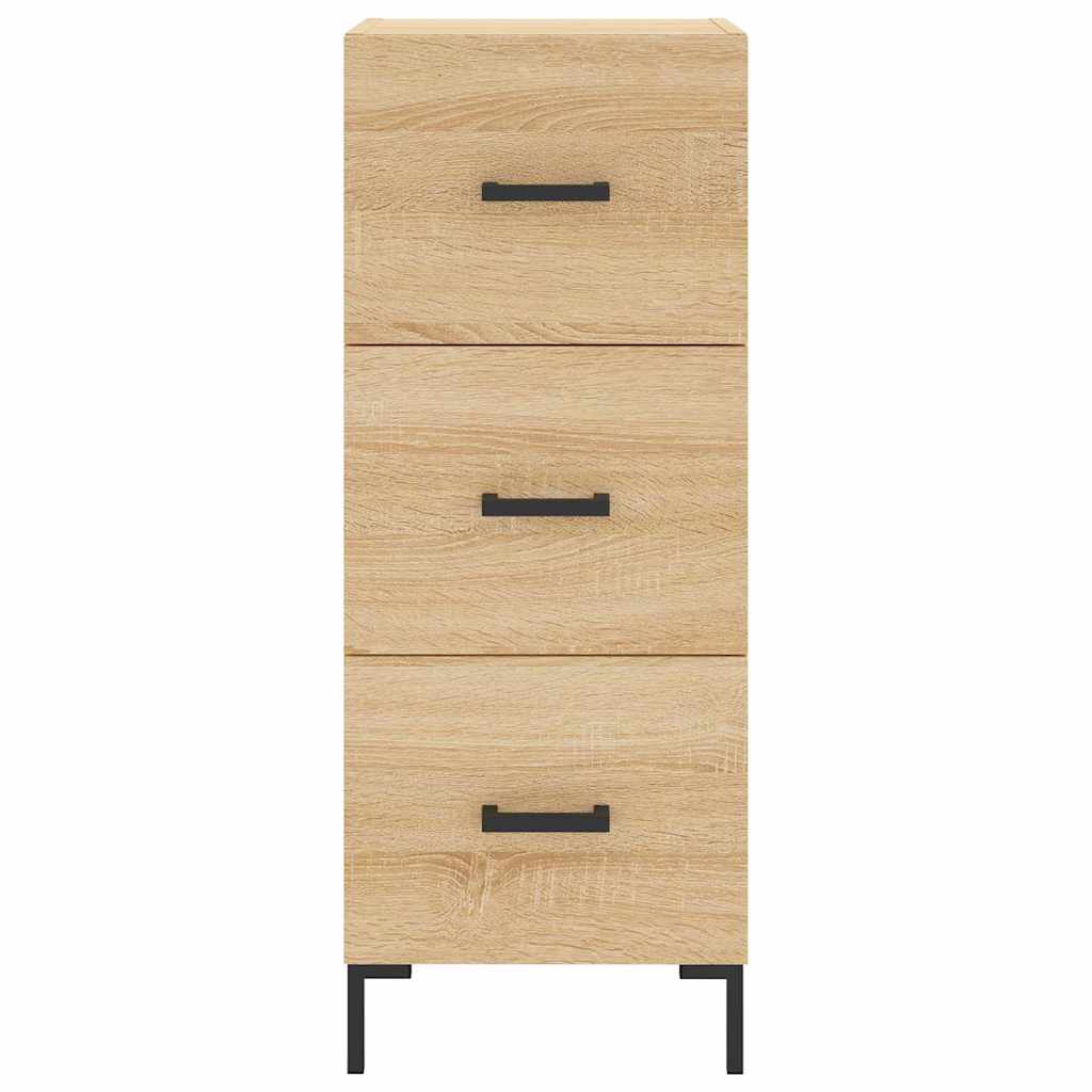 Sideboard Sonoma Oak 34,5x34x90 cm Engineered Wood