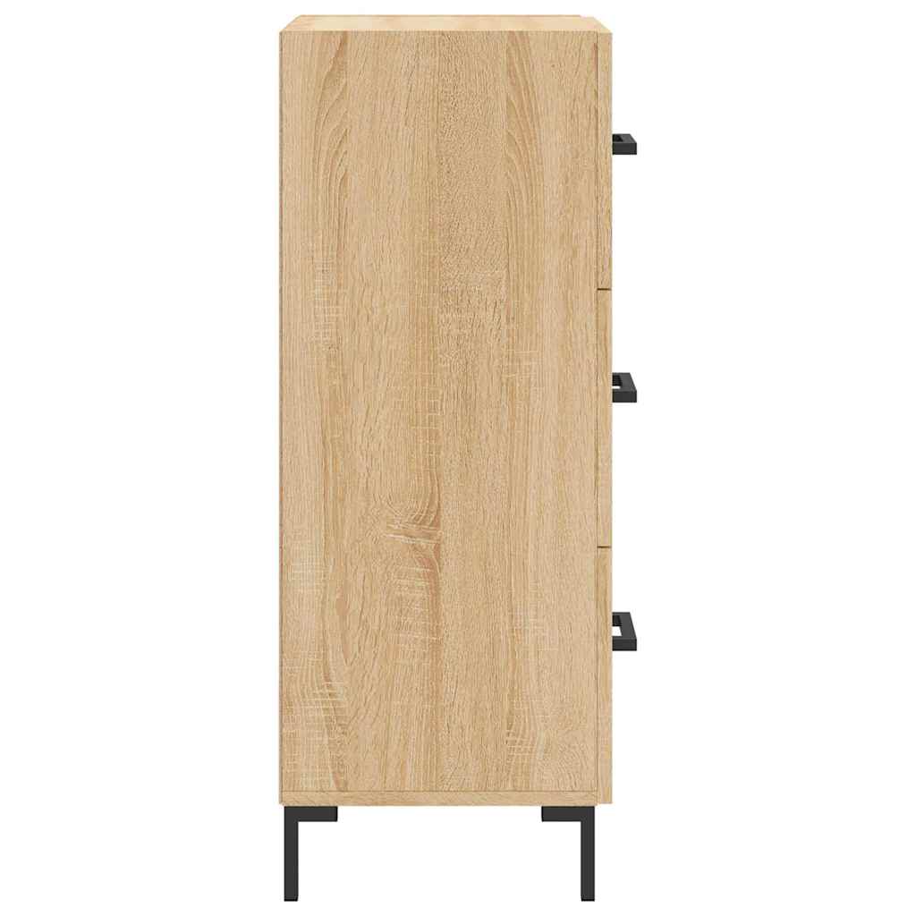 Sideboard Sonoma Oak 34,5x34x90 cm Engineered Wood