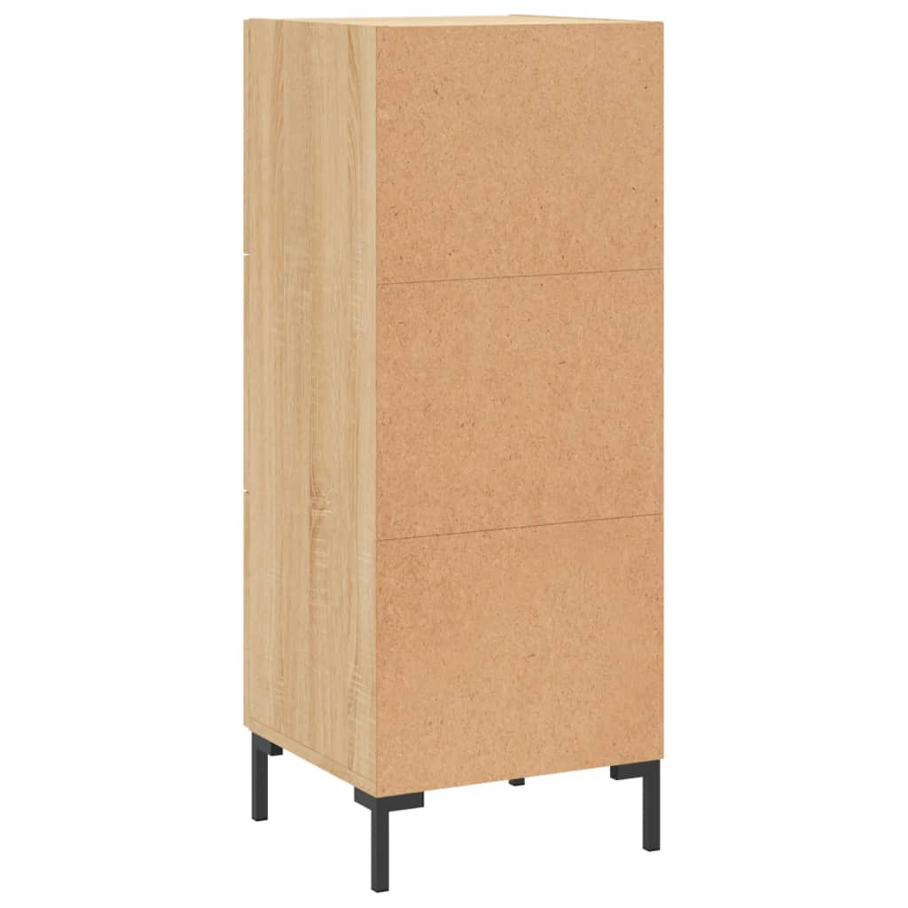 Sideboard Sonoma Oak 34,5x34x90 cm Engineered Wood