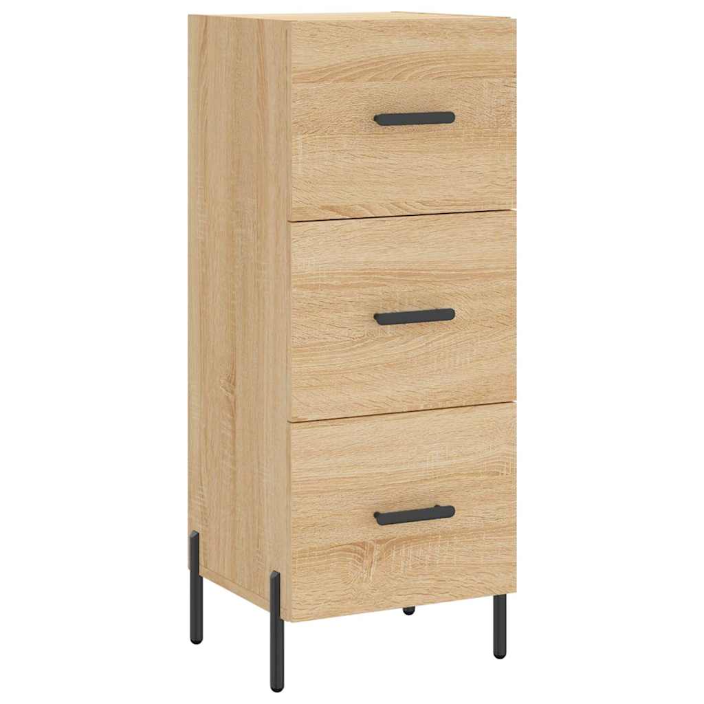 Sideboard Sonoma Oak 34,5x34x90 cm Engineered Wood