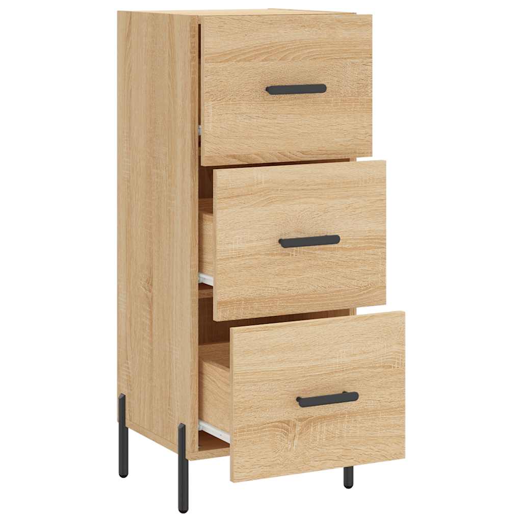 Sideboard Sonoma Oak 34,5x34x90 cm Engineered Wood