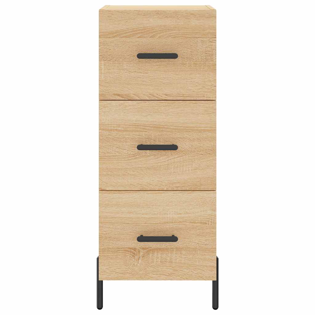 Sideboard Sonoma Oak 34,5x34x90 cm Engineered Wood