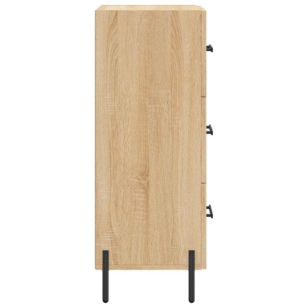Sideboard Sonoma Oak 34,5x34x90 cm Engineered Wood