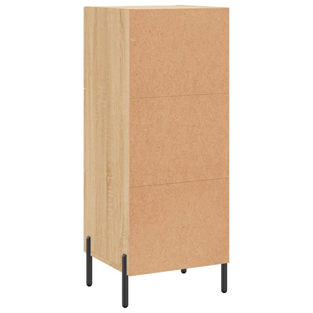 Sideboard Sonoma Oak 34,5x34x90 cm Engineered Wood