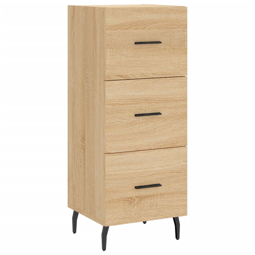 Sideboard Sonoma Oak 34.5x34x90 cm Engineered Wood