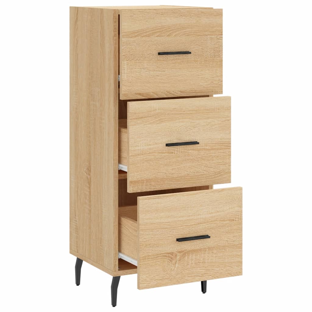 Sideboard Sonoma Oak 34.5x34x90 cm Engineered Wood