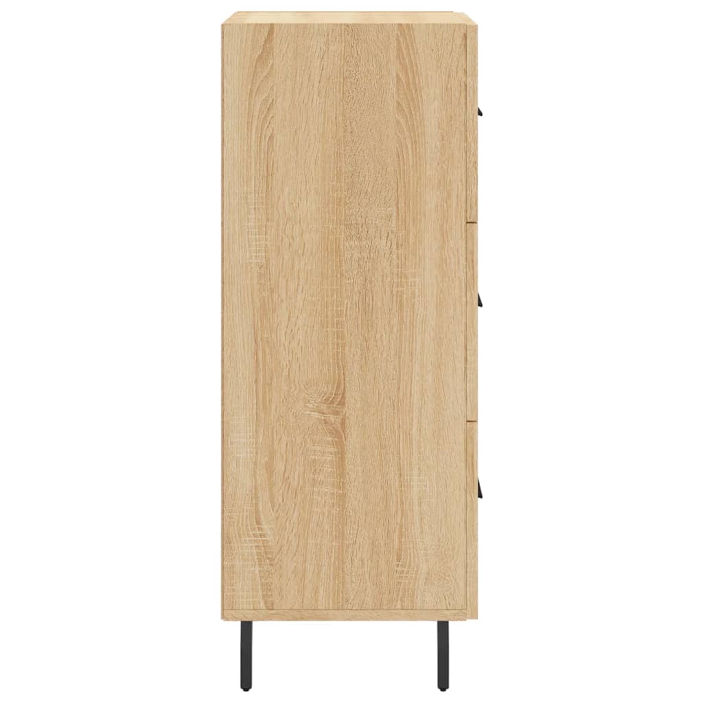 Sideboard Sonoma Oak 34,5x34x90 cm Engineered Wood