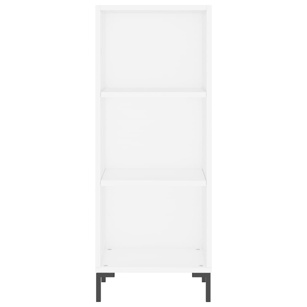 Sideboard White 34.5x32.5x90 cm Engineered Wood