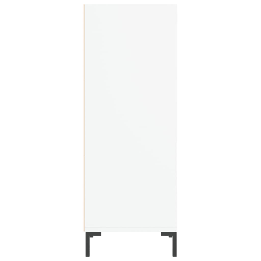 Sideboard White 34.5x32.5x90 cm Engineered Wood