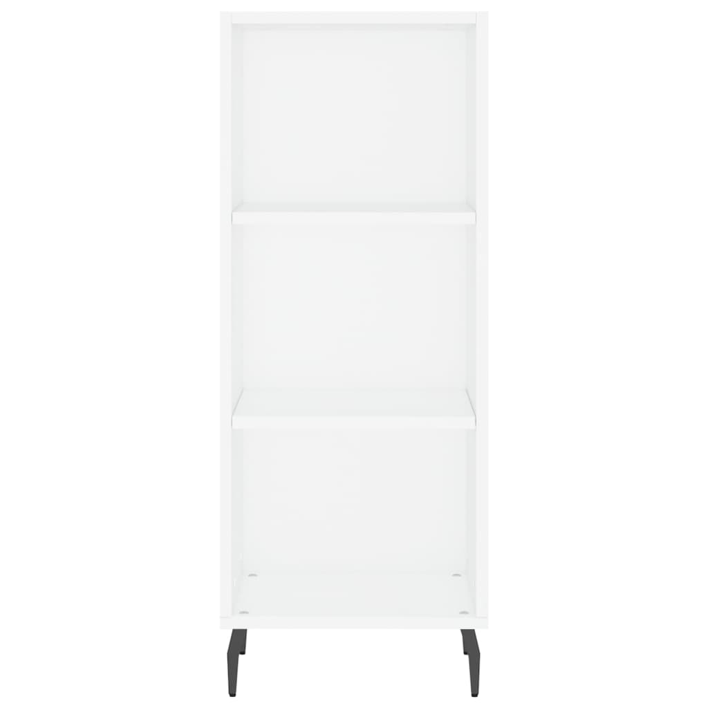Sideboard White 34.5x32.5x90 cm Engineered Wood