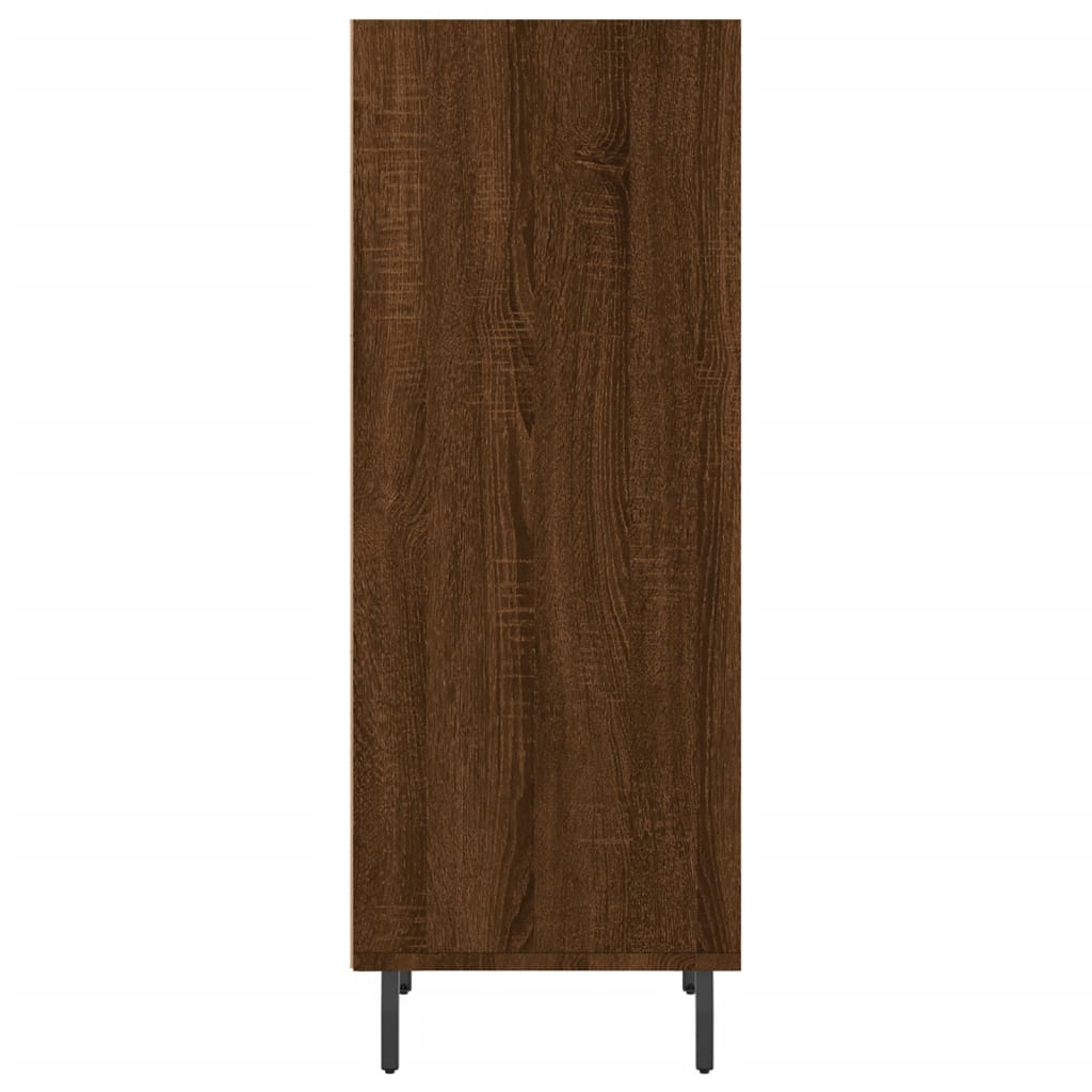 Sideboard Brown Oak 34.5x32.5x90 cm Engineered Wood