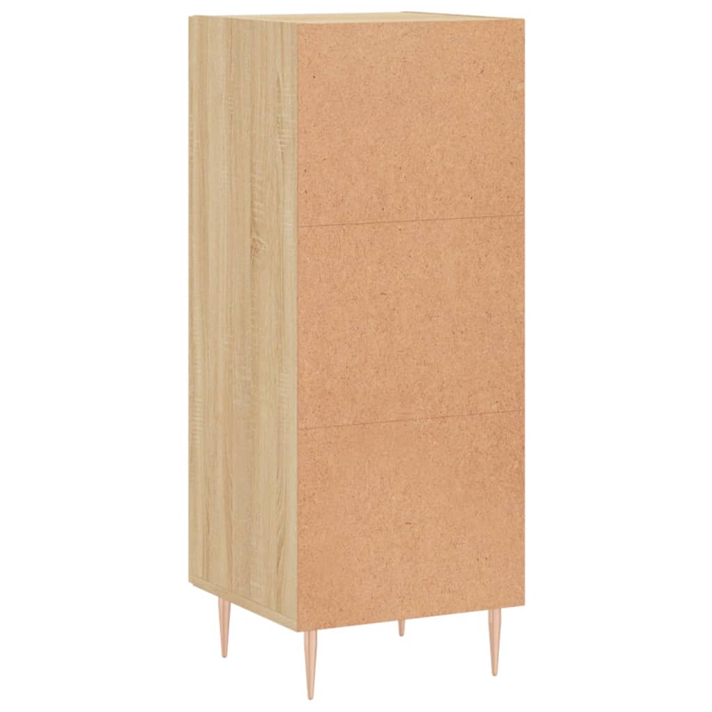 Sideboard Sonoma Oak 34.5x34x90 cm Engineered Wood