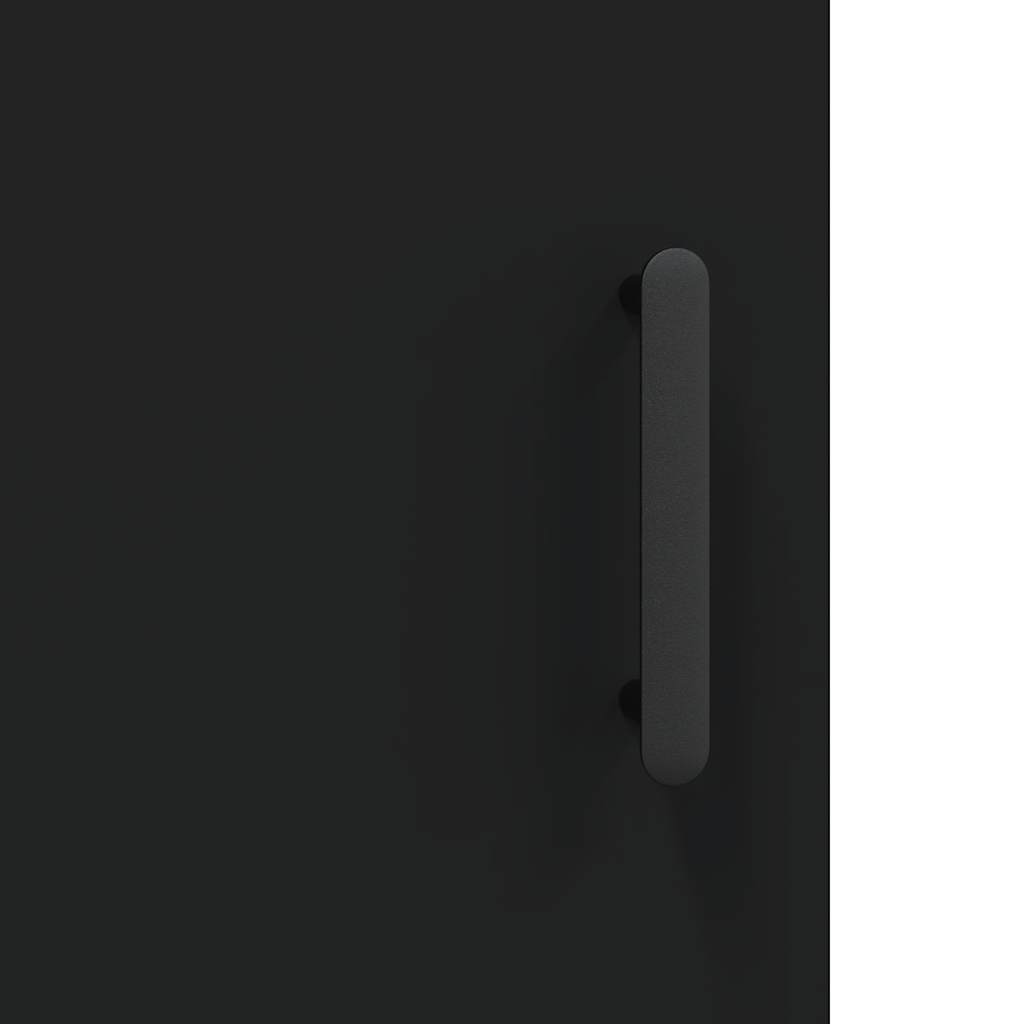 Sideboard Black 34.5x34x90 cm Engineered Wood