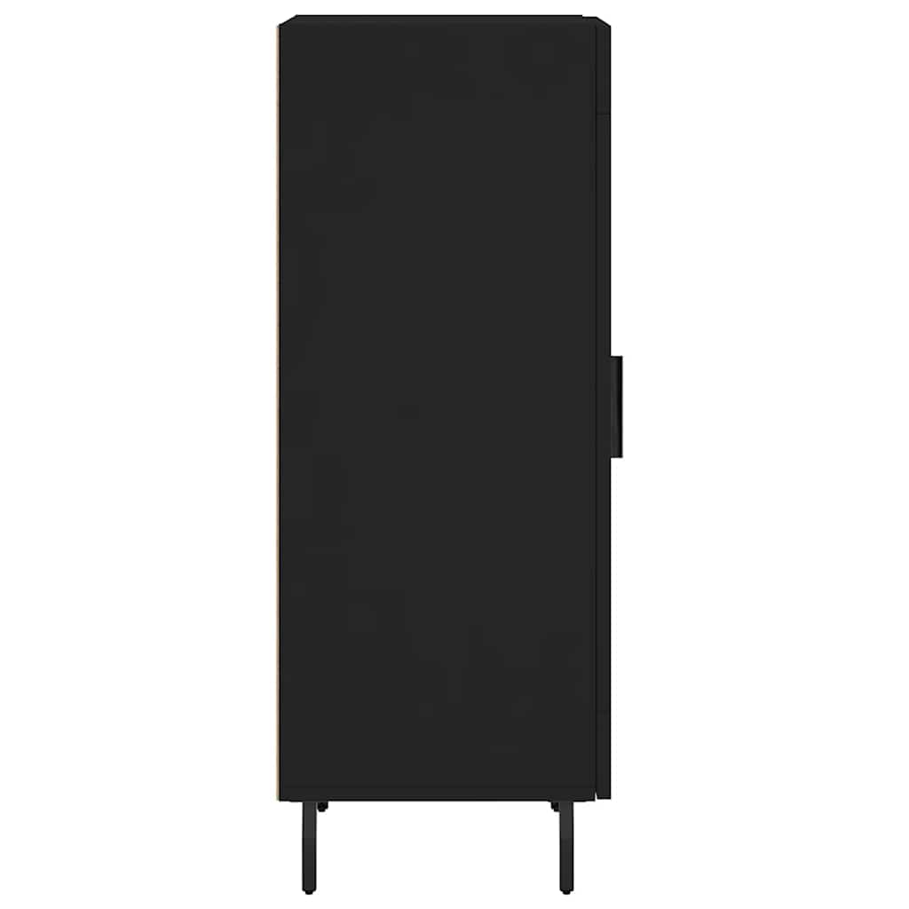 Sideboard Black 34.5x34x90 cm Engineered Wood