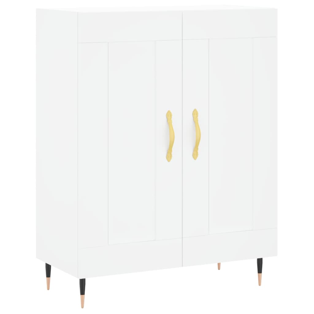 Sideboard White 69,5x34x90 cm Engineered Wood