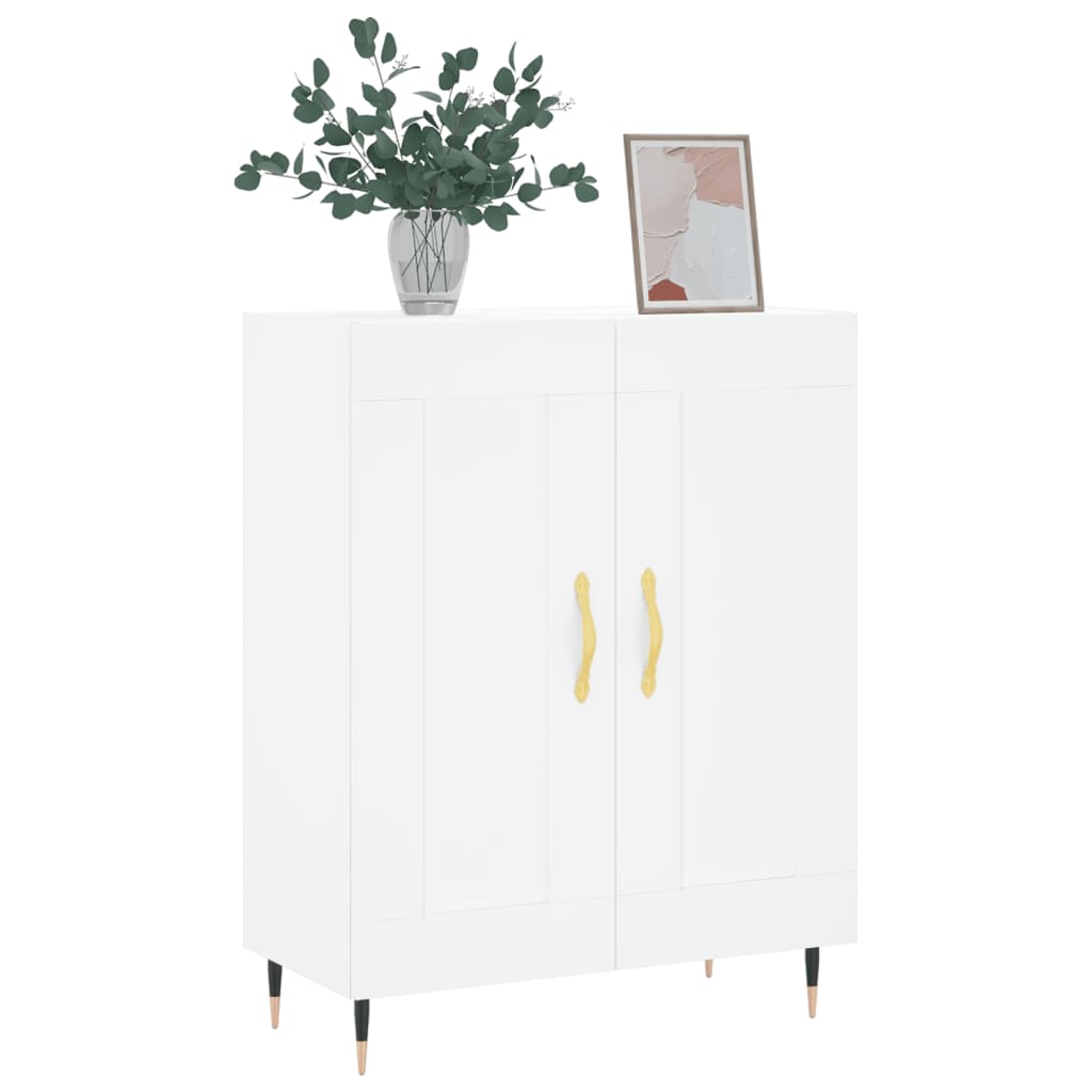 Sideboard White 69,5x34x90 cm Engineered Wood