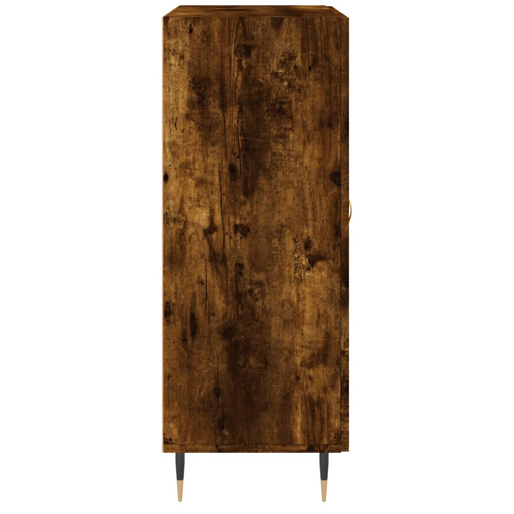 Sideboard Smoked Oak 69,5x34x90 cm Engineered Wood