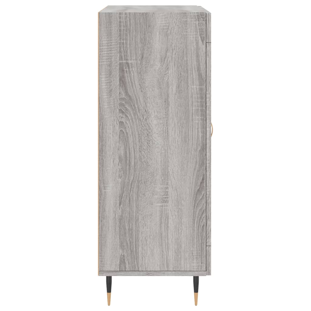 Sideboard Grey Sonoma 69,5x34x90 cm Engineered Wood