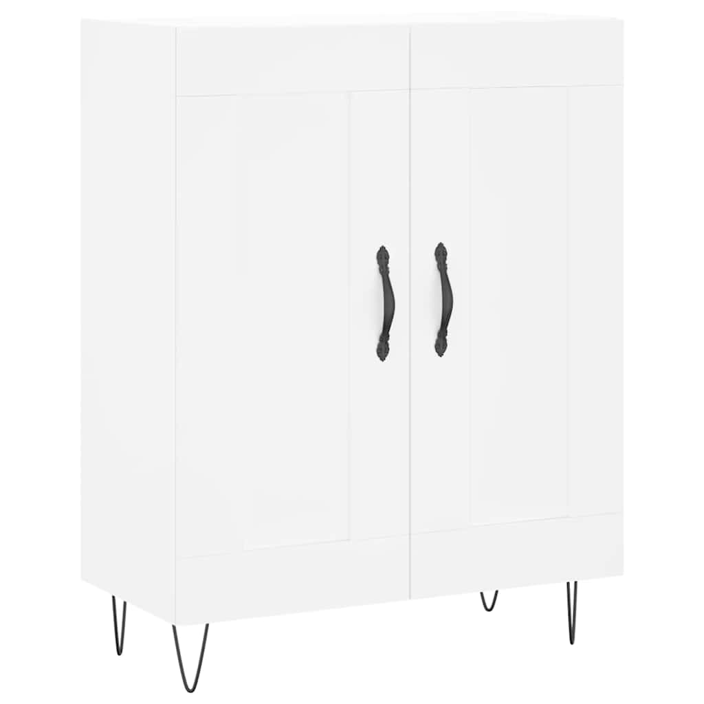 Sideboard White 69,5x34x90 cm Engineered Wood