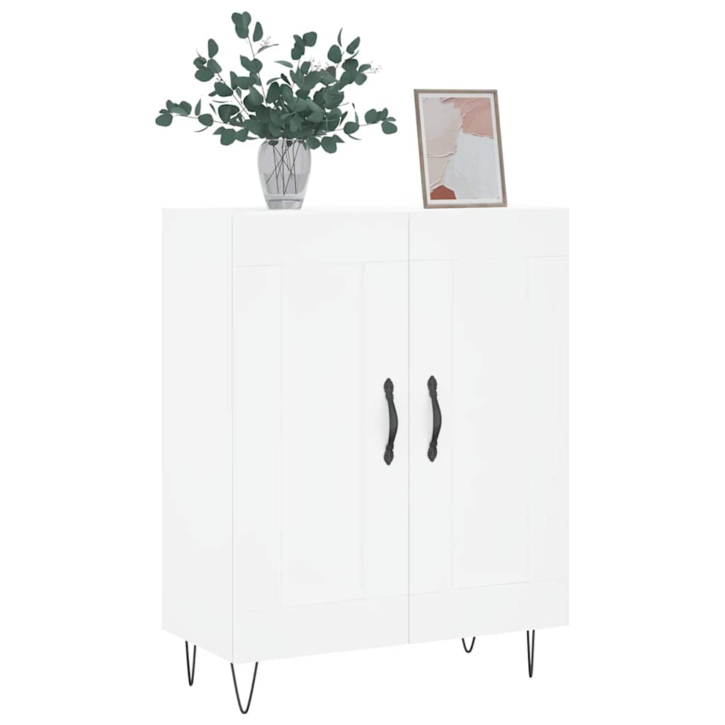 Sideboard White 69,5x34x90 cm Engineered Wood