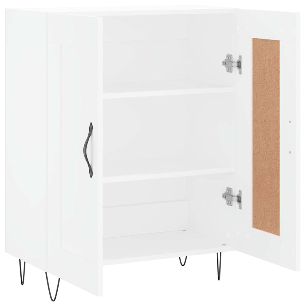 Sideboard White 69,5x34x90 cm Engineered Wood